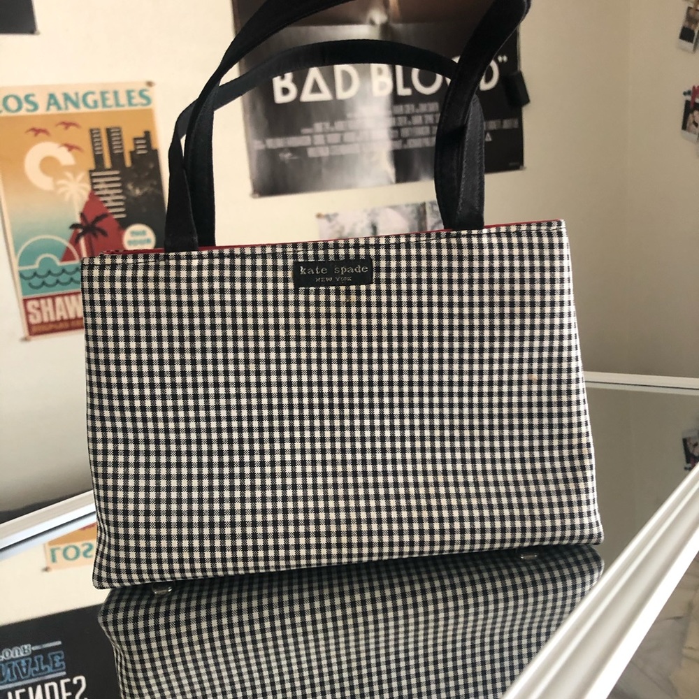 Mini Kate Spade Vintage Gingham Bag